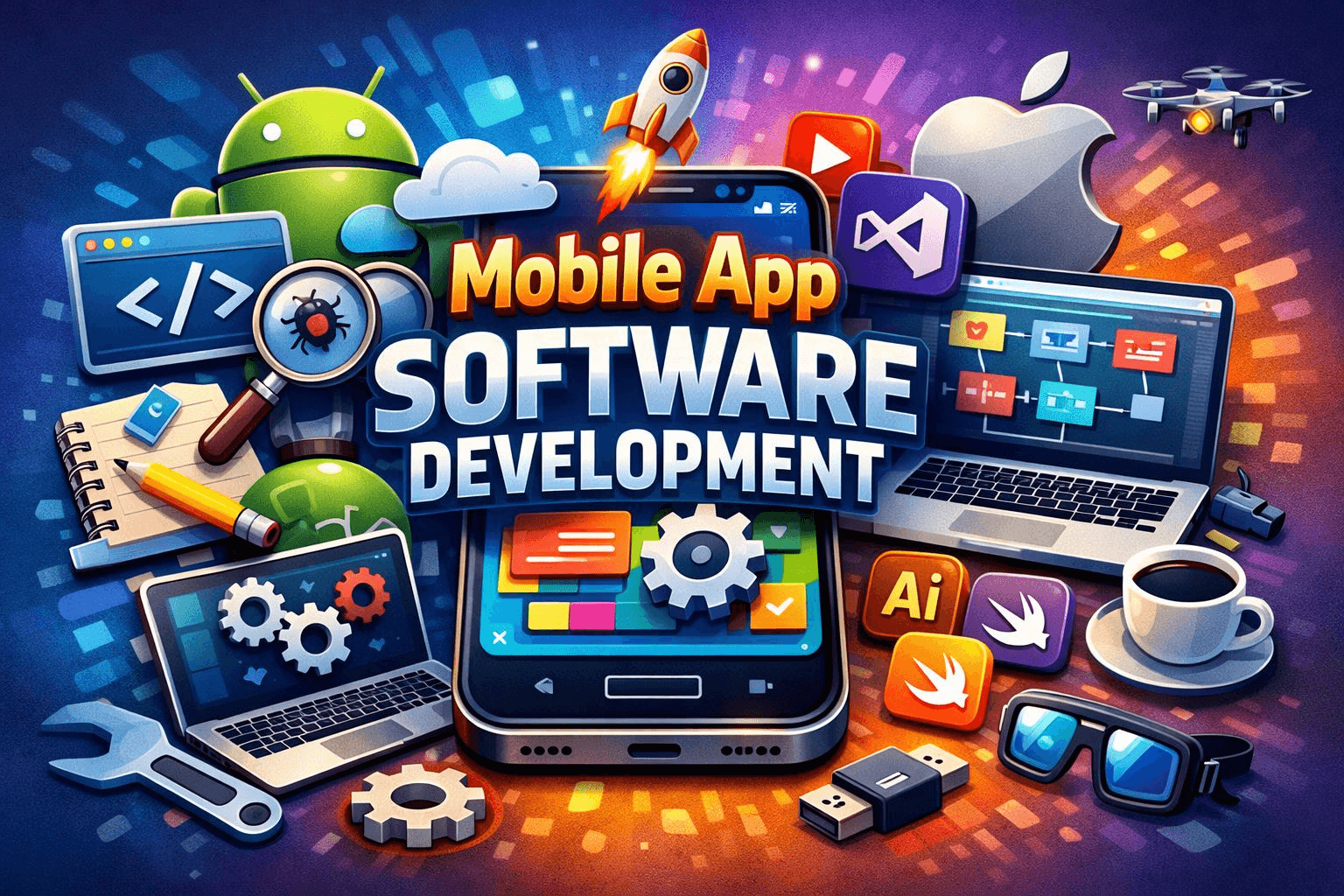 What Tools Are Used for Mobile App Software Development