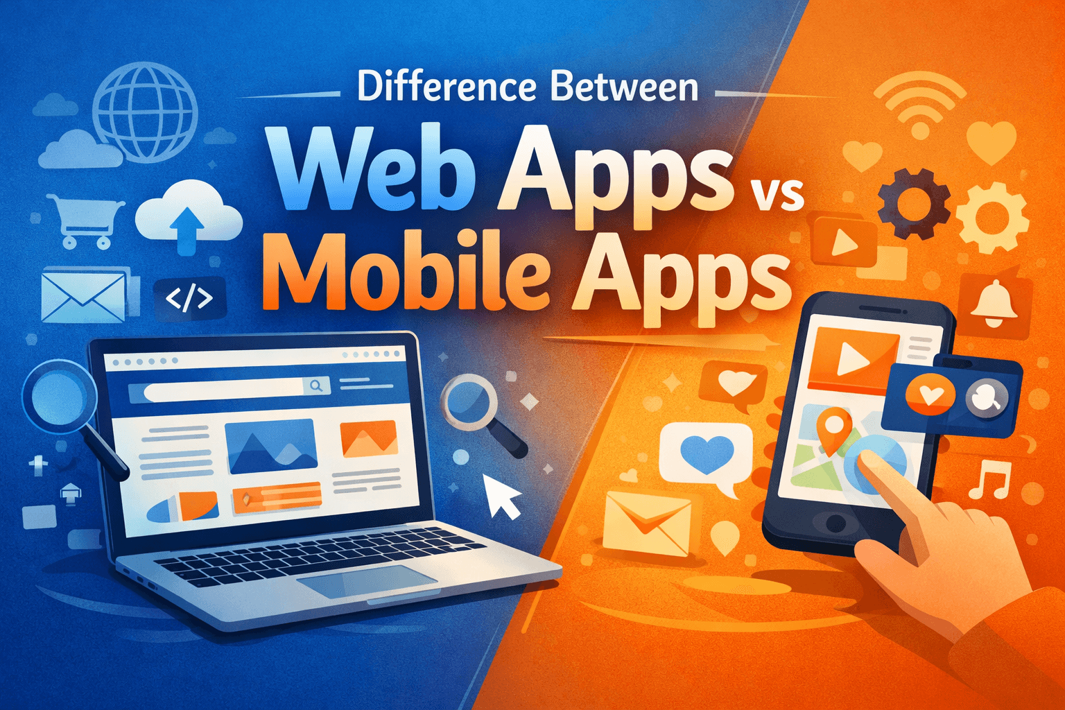 Difference Between Web Apps vs Mobile Apps