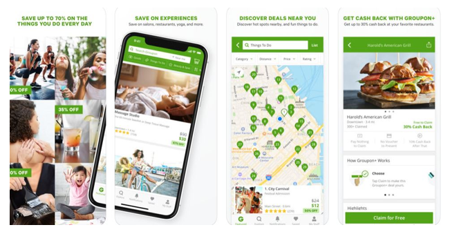 Groupon style dailydeal app