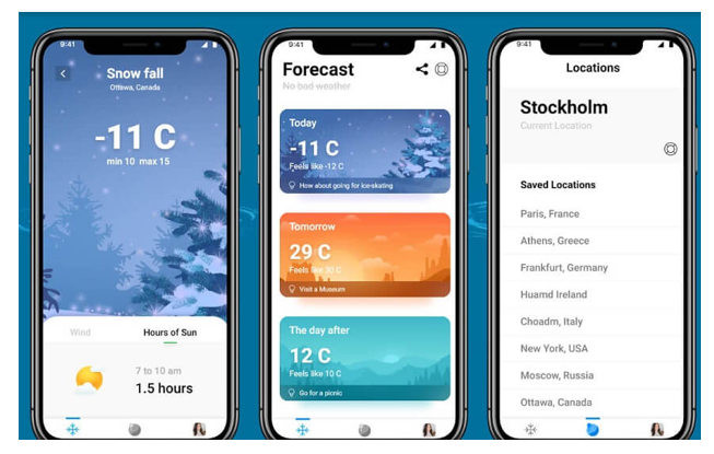 Develop Weather Forecast App