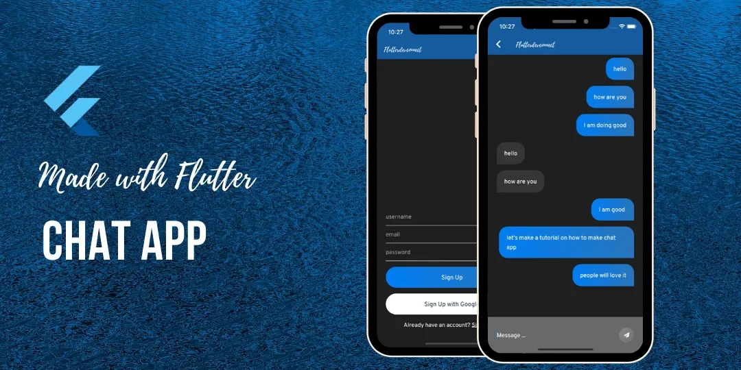 chat app made with flutter and firebase by theindianapguy featured image blog