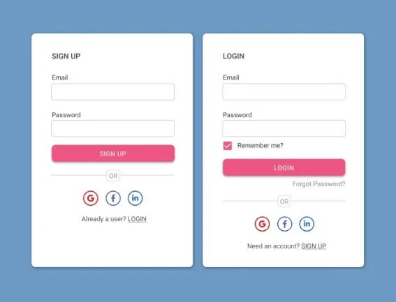 App login design